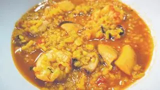 Las recetas de cocina de Antoni Tugores | Arròs melós mariner