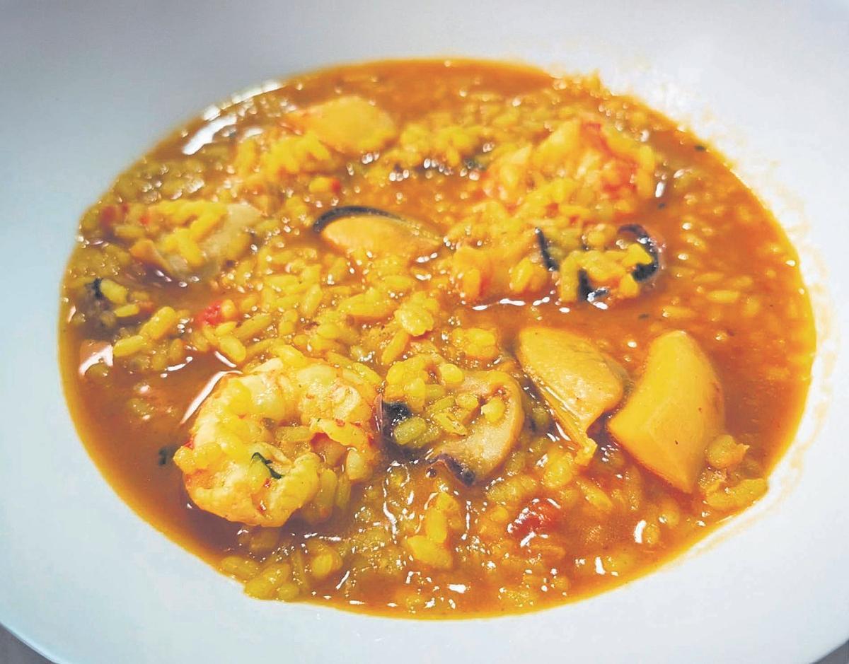 Arròs melós mariner