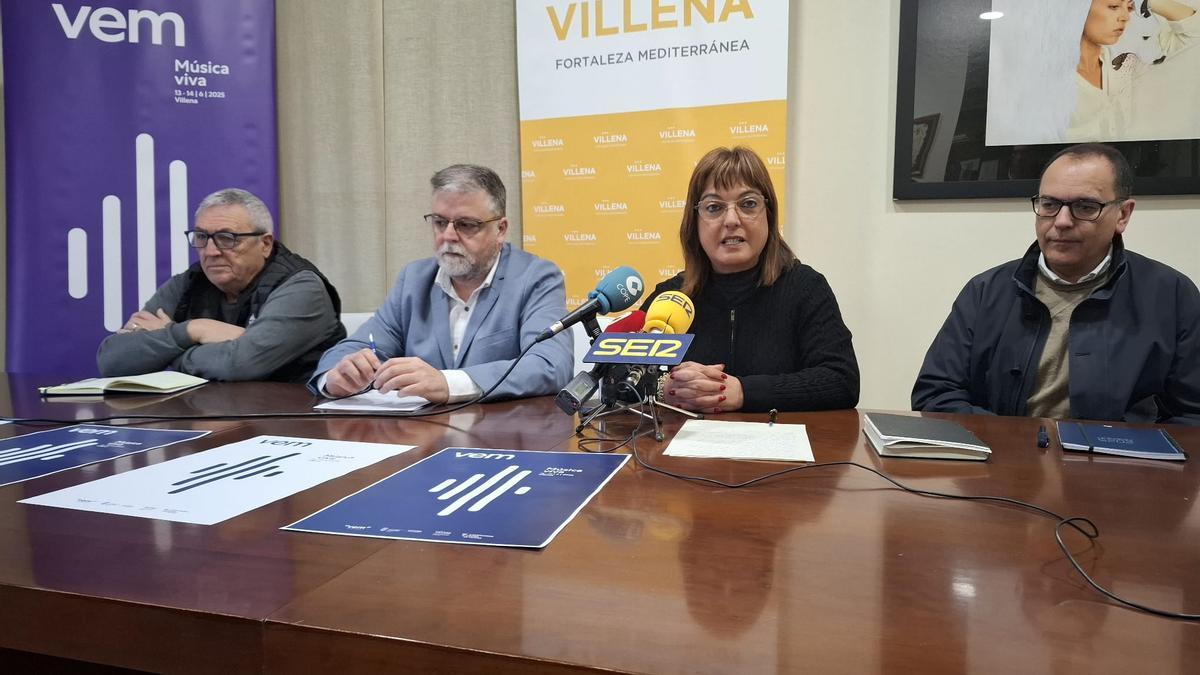 Presentación de la pregonera del Villena Es Música de este año