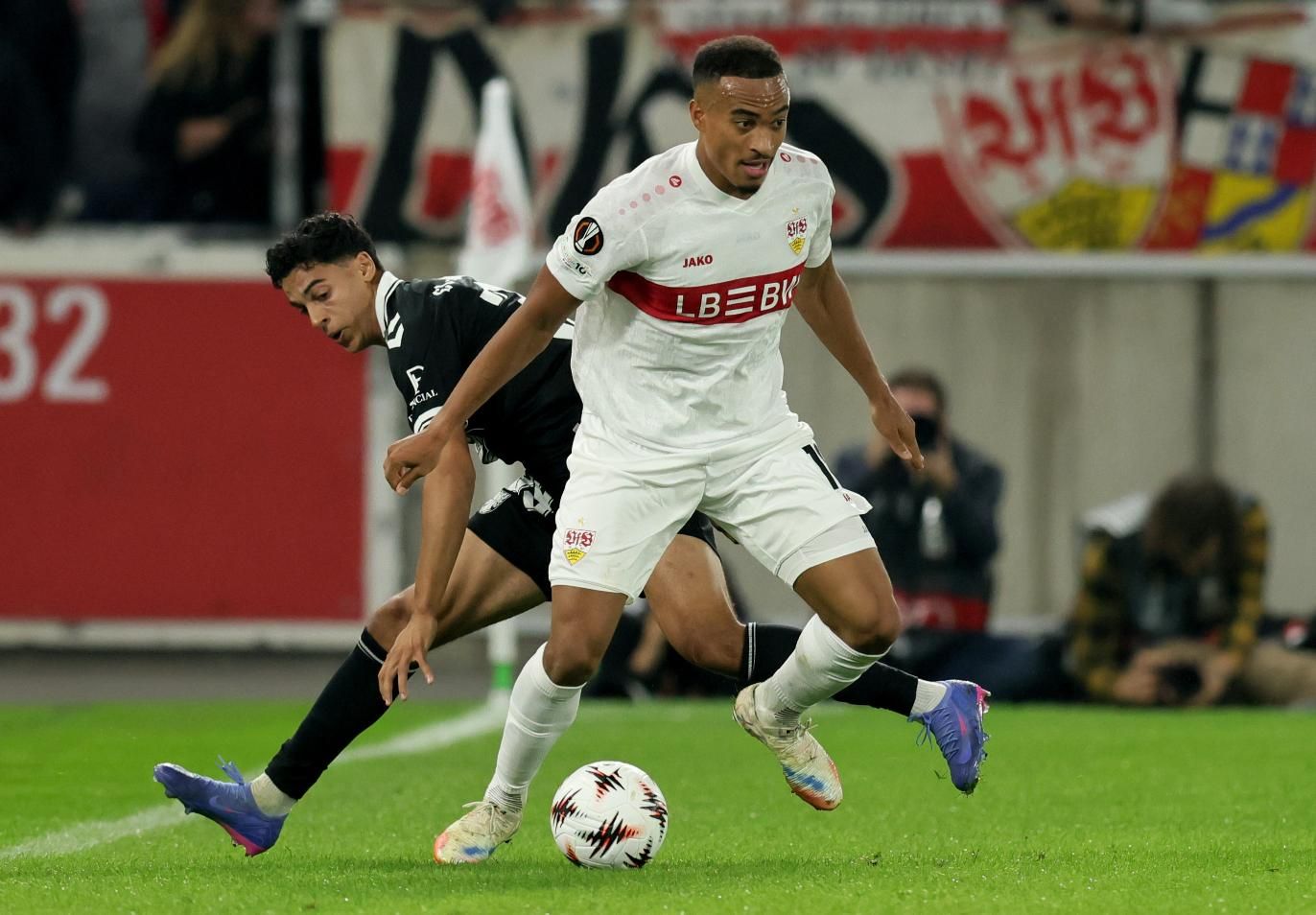 Las imágenes del debut del Celta en Europa League, frente al Stuttgart