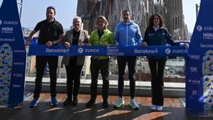 Presentación de la Maratón de Barcelona.