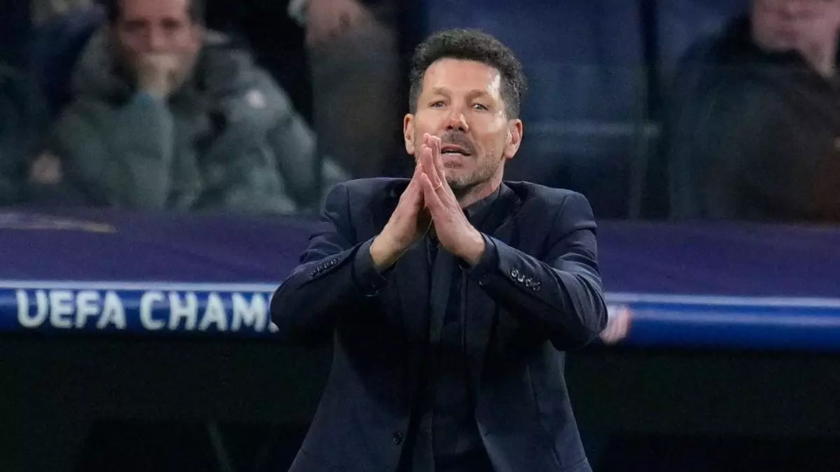 Simeone: "El Real Madrid con nosotros la pasa mal"