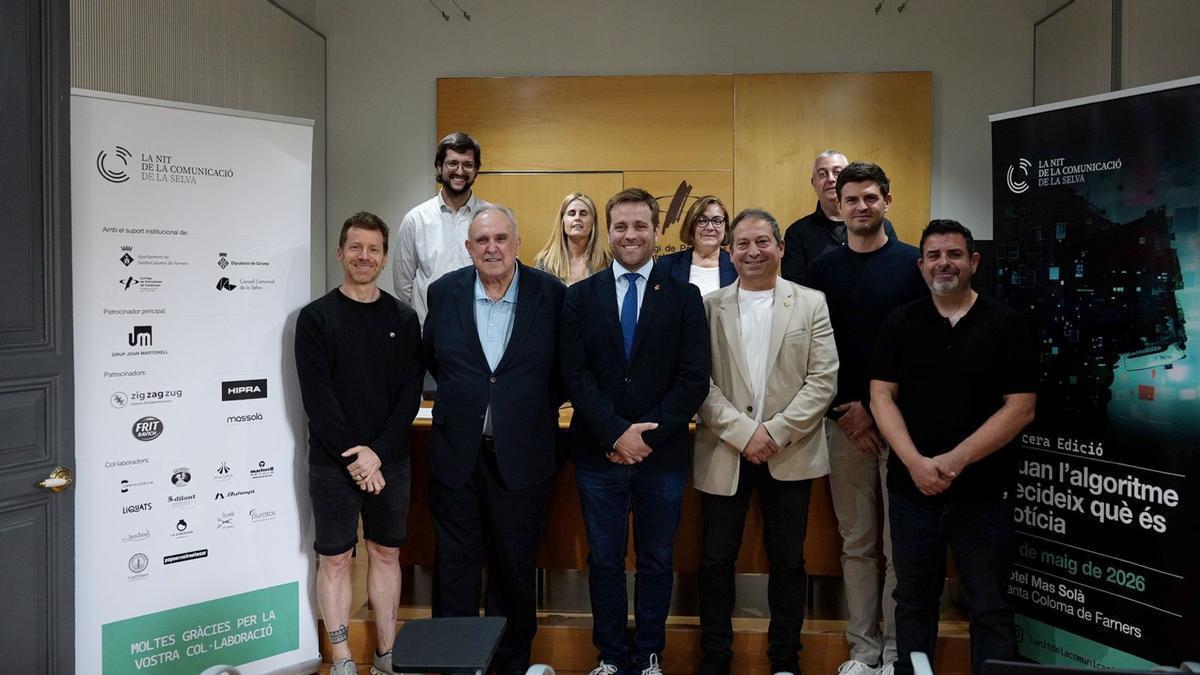 La presentació institucional de la Nit de la Comunicació.