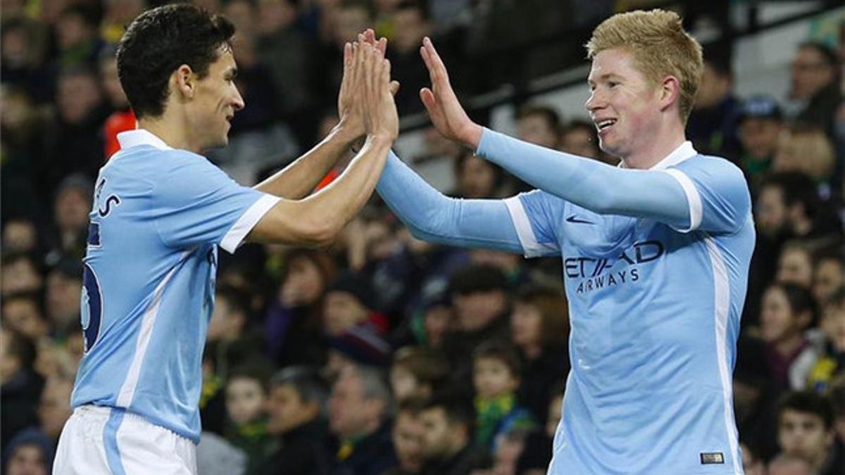 De Bruyne cerró la goleada 'citizen'