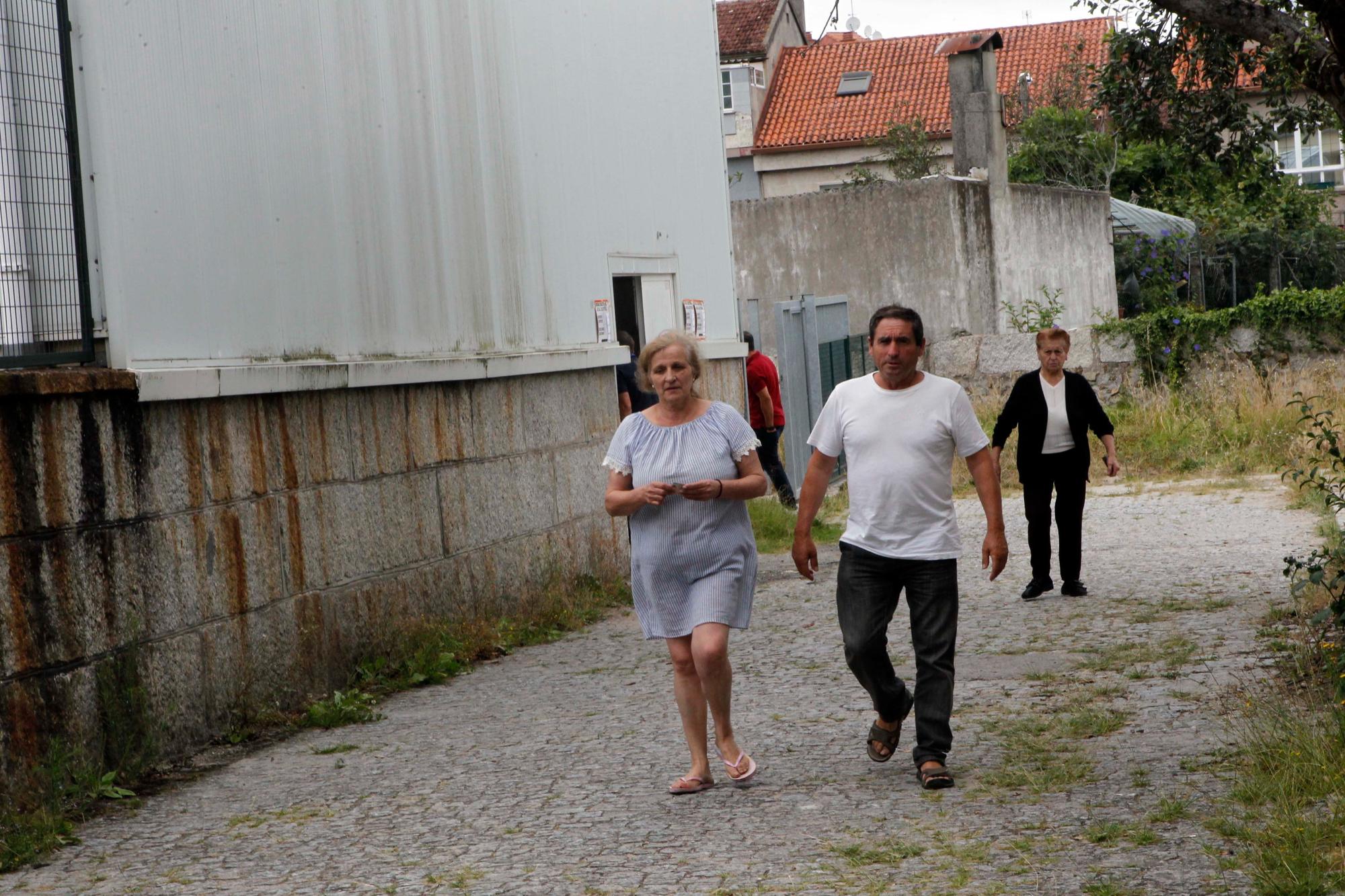 La jornada electoral en Arousa.