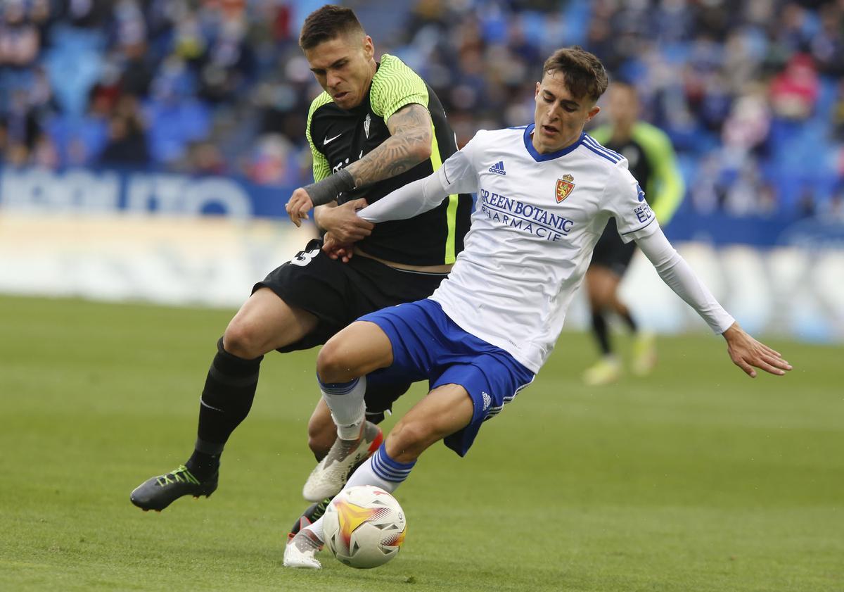 En imágenes: así fue la derrota del Sporting en La Romareda En imágenes: así fue la derrota del Sporting en La Romareda
