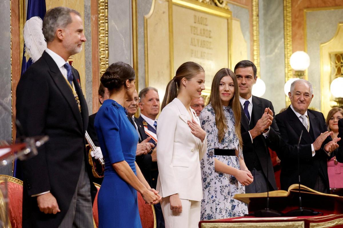 Leonor jura la Constitución en su 18 cumpleaños