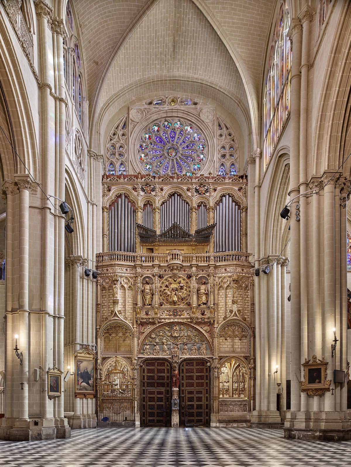 Órgano del Emperador. Catedral de Toledo