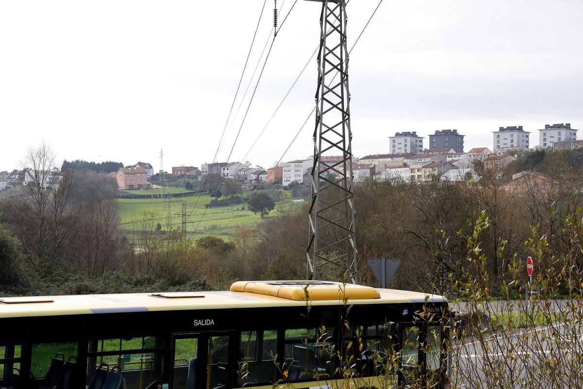 Zona de Mallou donde se prevé la construcción de más de 3.600 viviendas