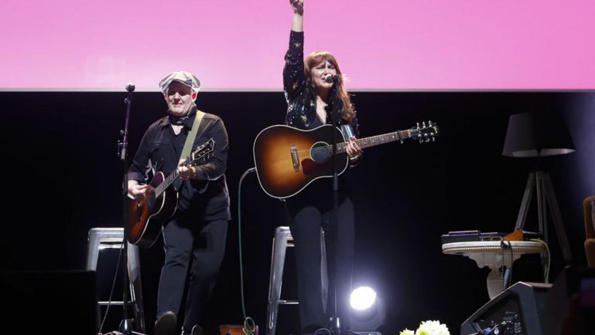 Concierto de Amaral en la Hematogala de 2024.