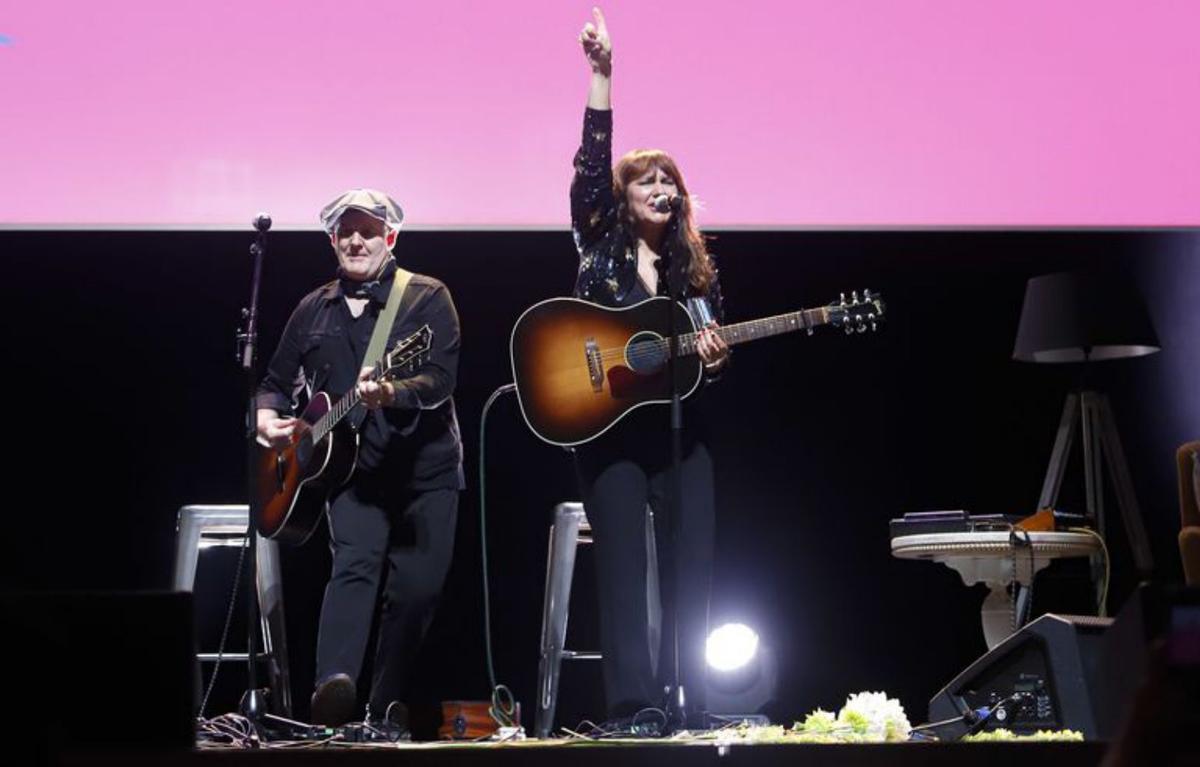 Concierto de Amaral en
a Hematogala de 2024.