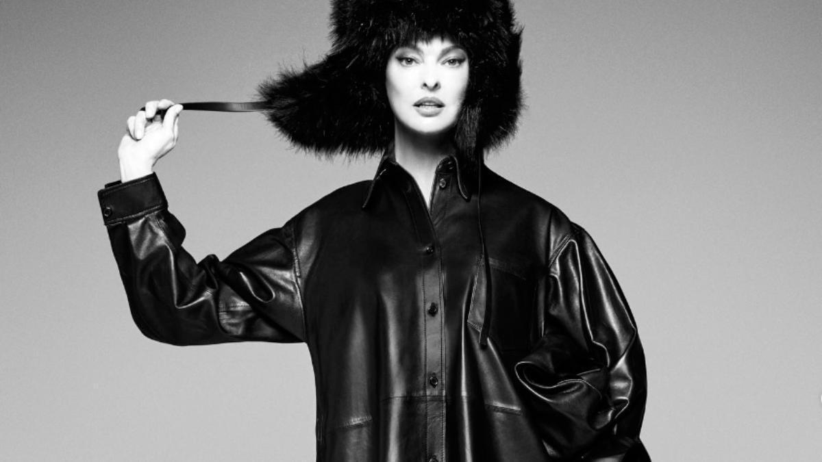 Linda Evangelista en la campaña de Zara.