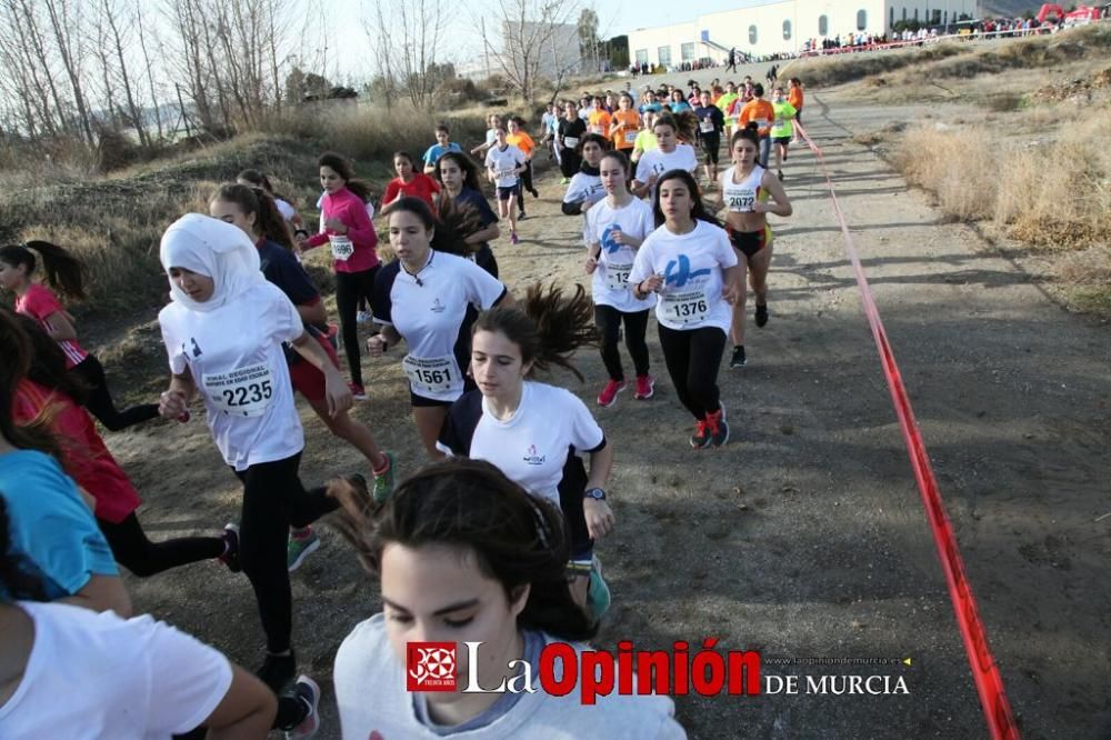 Final Regional de Cross Escolar: cadetes