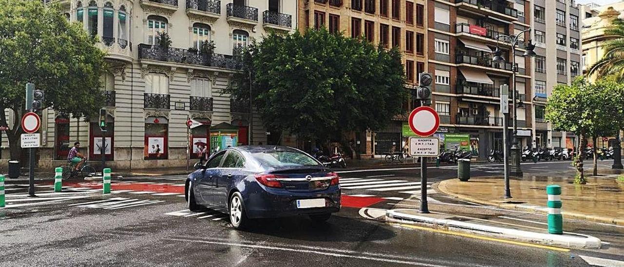 Decenas de entradas ilegales en Colón y plaza del Ayuntamiento