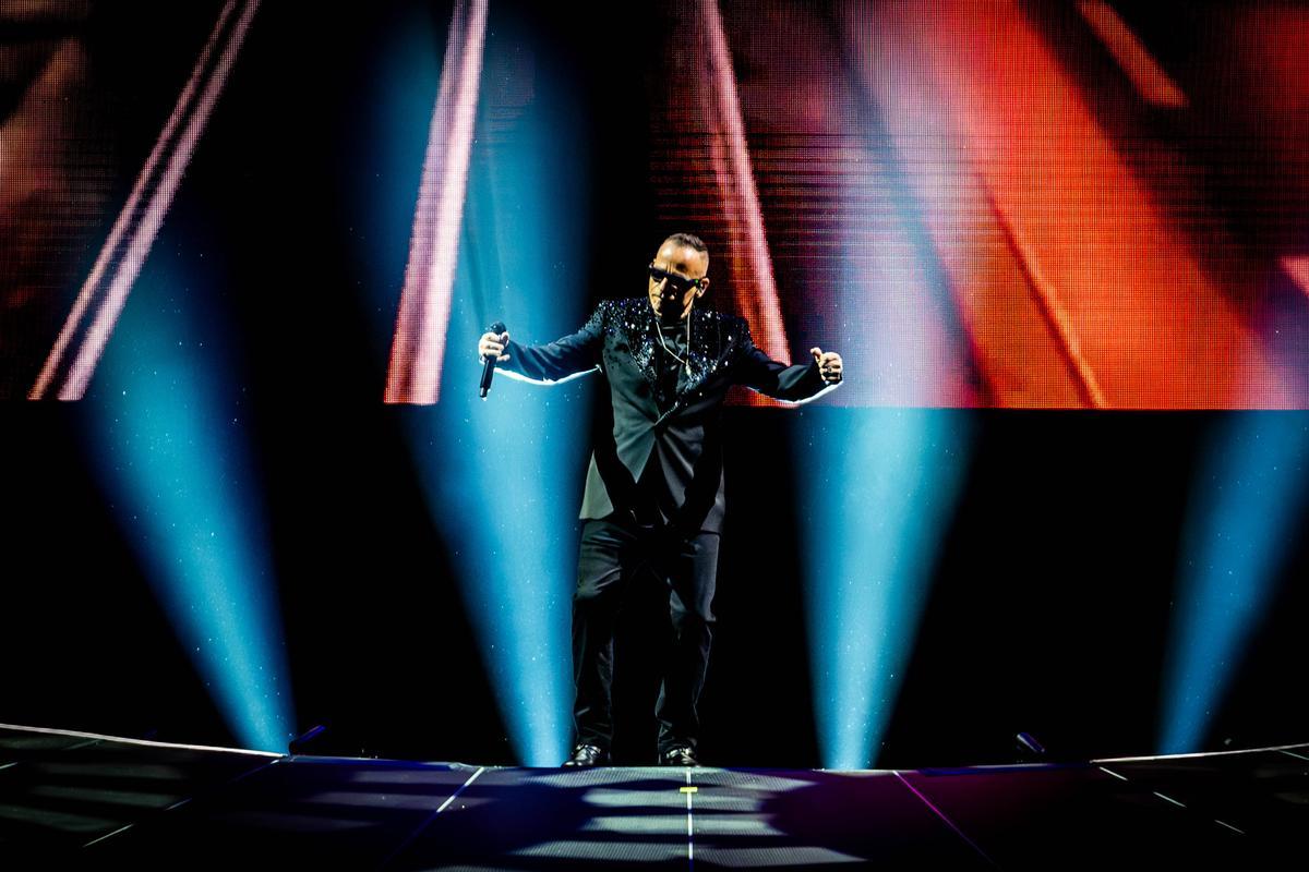 Eros Ramazzotti en el Palau Sant Jordi.