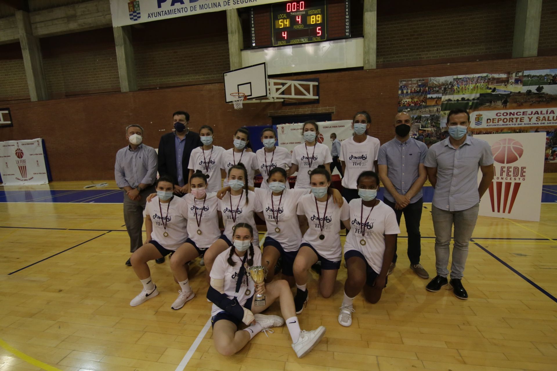 Final cadete de baloncesto femenino