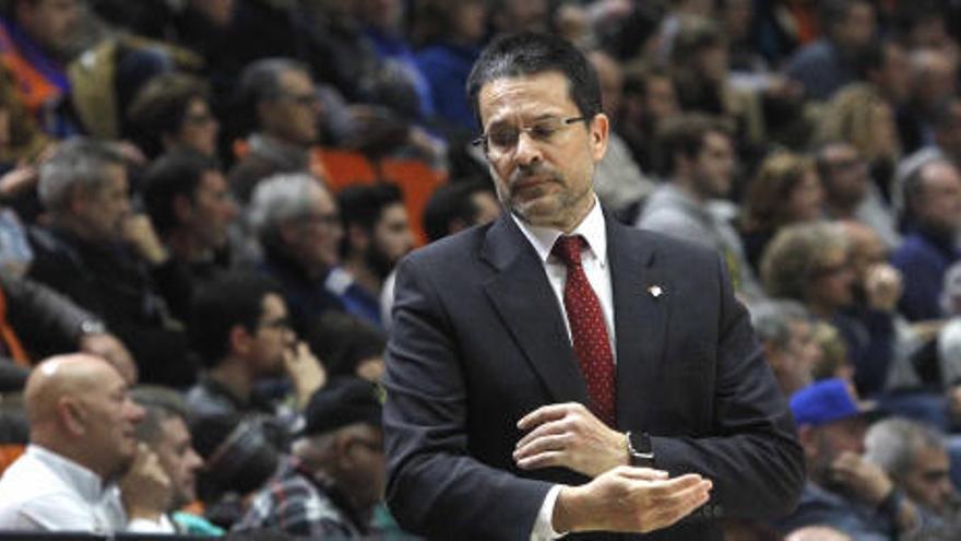 Pedro Martínez, durante el choque ante el Cedevita.