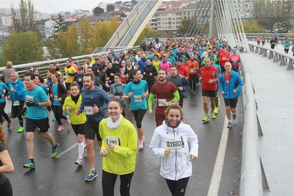 11.000 pisadas en la San Martiño de Ourense. // I. Osorio