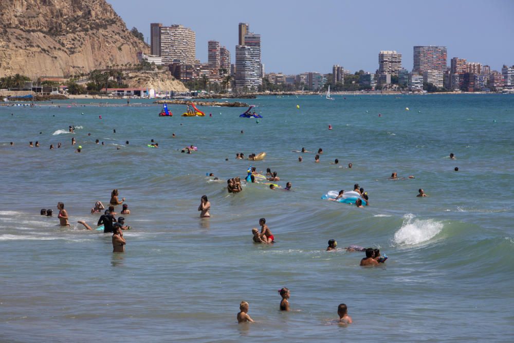 La segunda ola de calor del verano trae un fin de semana tórrido