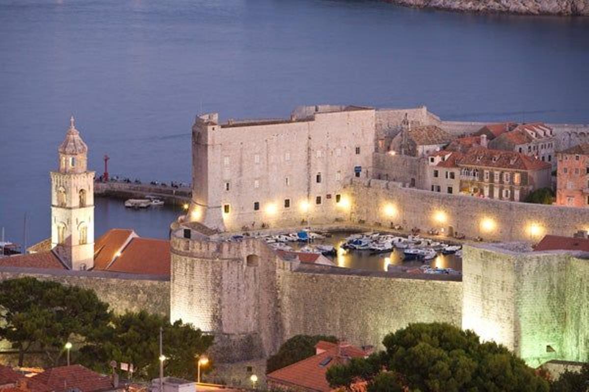 Las murallas de la ciudad de Dubrovnik son del siglo XII.