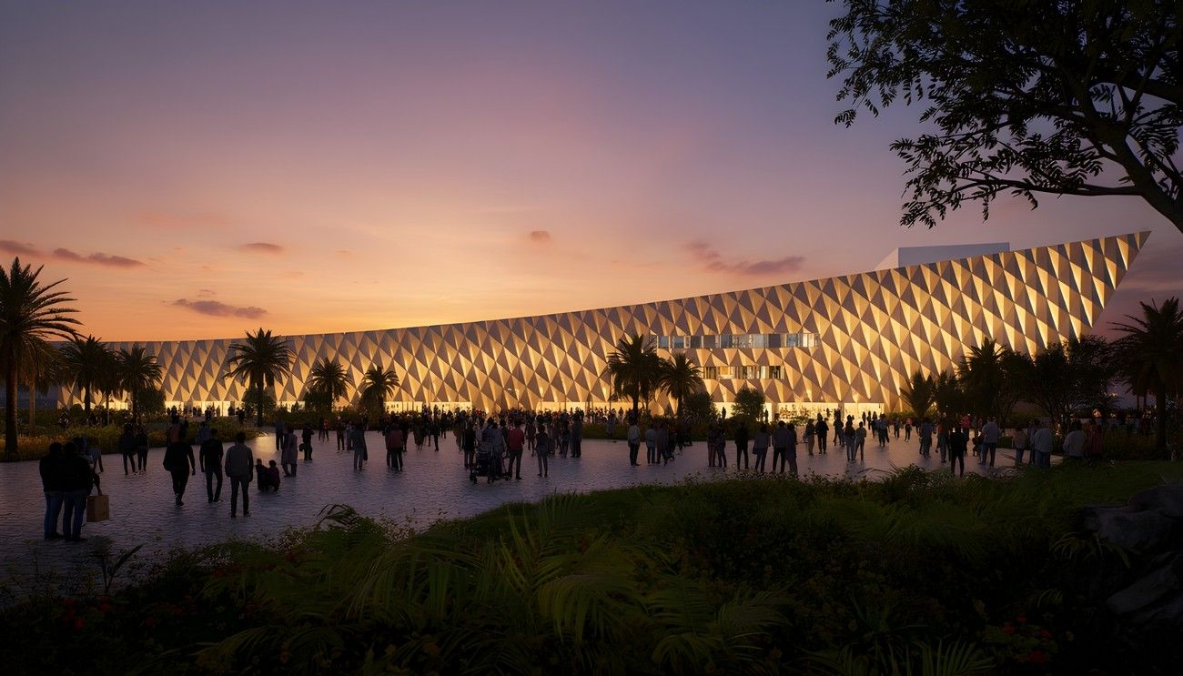 El nuevo pabellón de Infecar, en imágenes