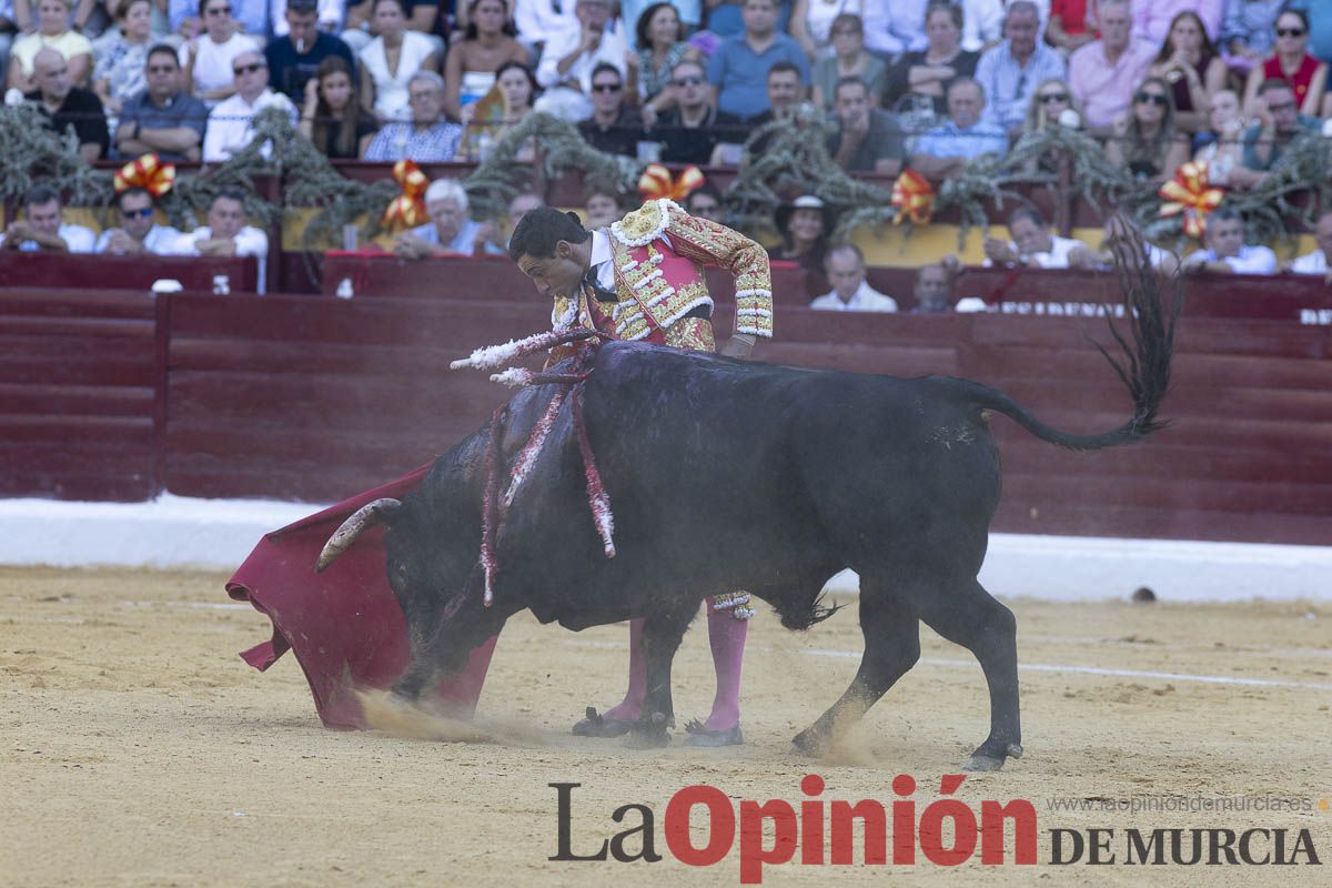Tercer festejo de la Feria Taurina de Murcia (Talavante, Paco Ureña y Roca Rey), en imágenes