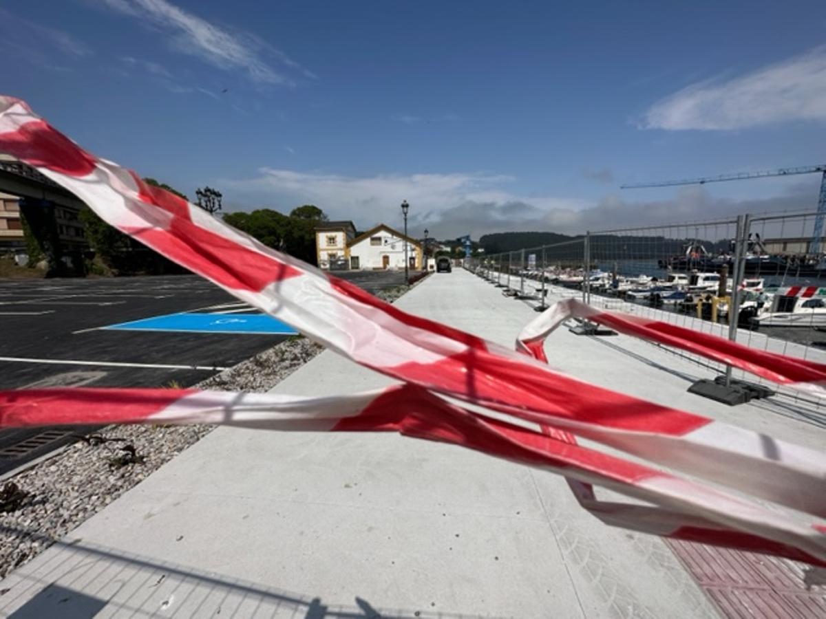 En imágenes: las obras de la Dársena en Navia