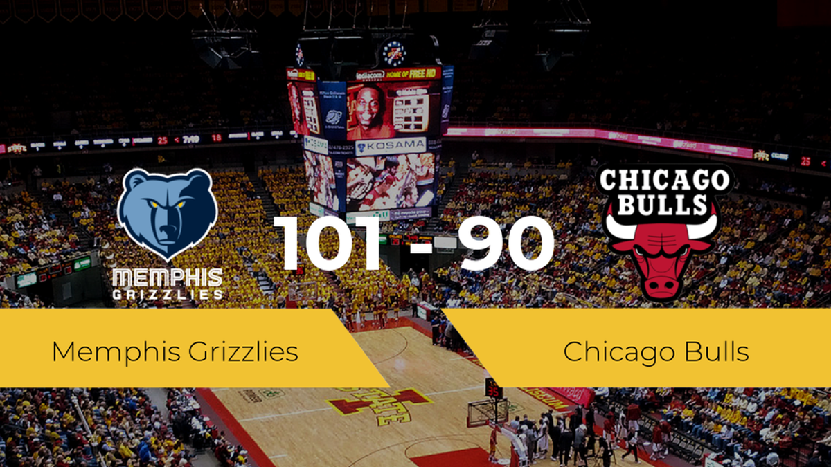 Memphis Grizzlies consigue la victoria frente a Chicago Bulls por 101-90