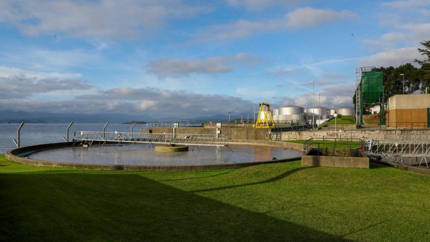 Imagen de archivo de la depuradora de Vilagarcía. |  Iñaki Abella