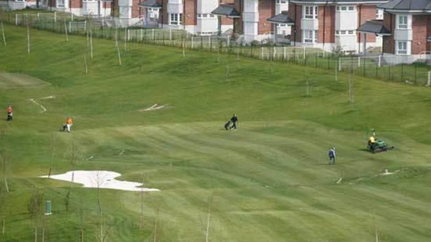 El campo de golf de Los Balagares.