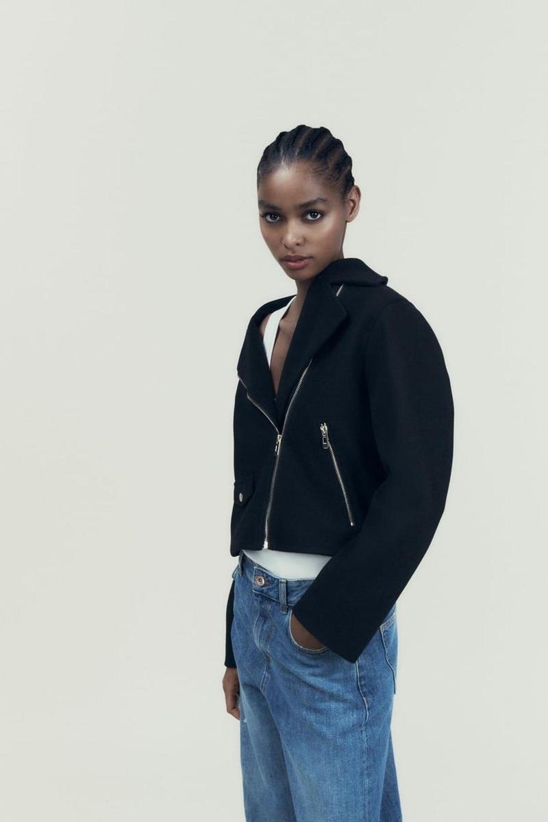 Zara biker negra 7