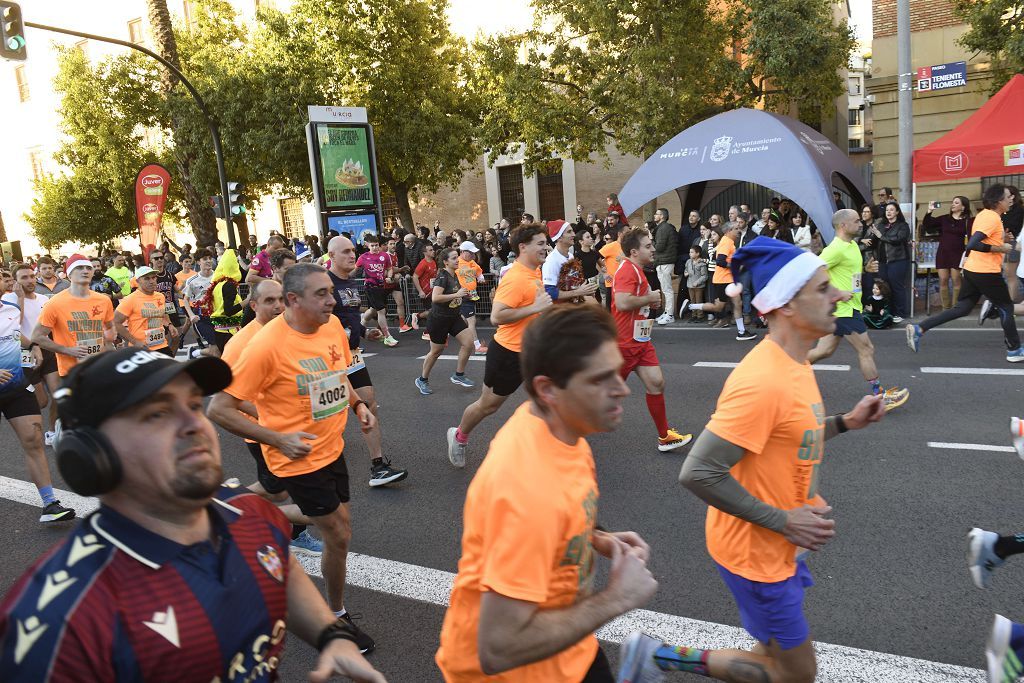La San Silvestre 2025 en Murcia, en fotografías