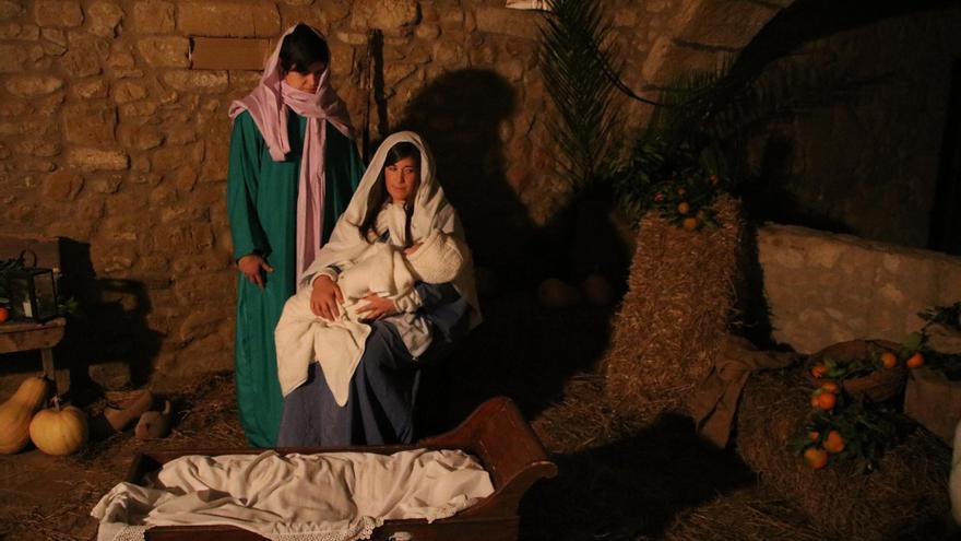 Vilavenut celebra la 35a edició del pessebre vivent amb dues Mares de Déu i sense representació de Sant Josep