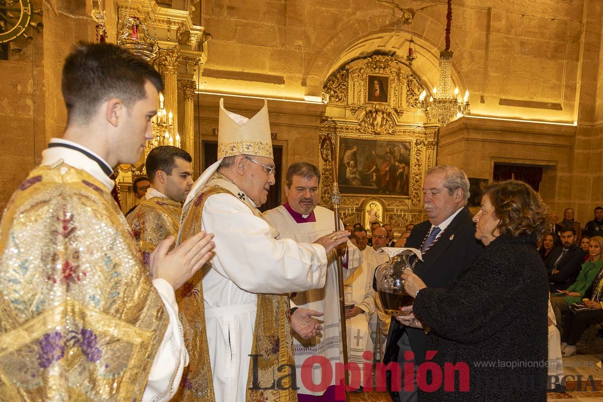 Apertura Año Jubilar de Caravaca: celebración religiosa