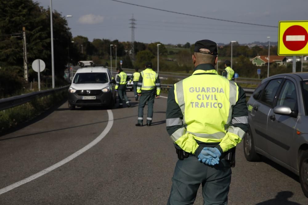 Coronavirus en Asturias: Control policiales y militares en Asturias