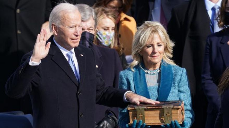 En directo | Biden jura como presidente de EEUU para buscar &quot;el camino de la unidad&quot;