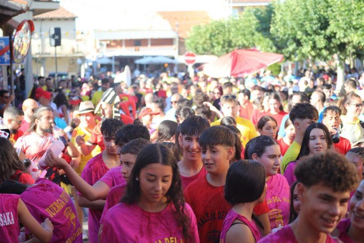 GALERÍA | Las peñas toman las calles de Moraleja del Vino