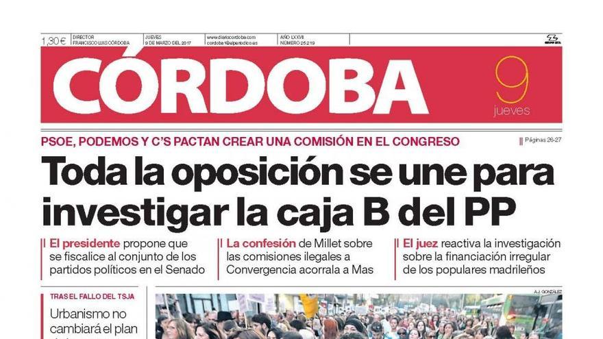 La portada de CÓRDOBA