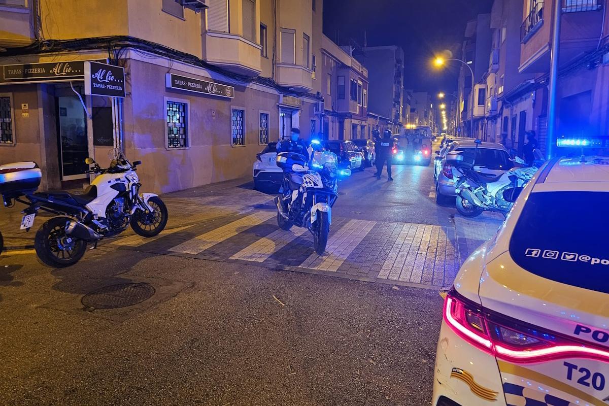 Patrullas de la Policía Local de Palma.