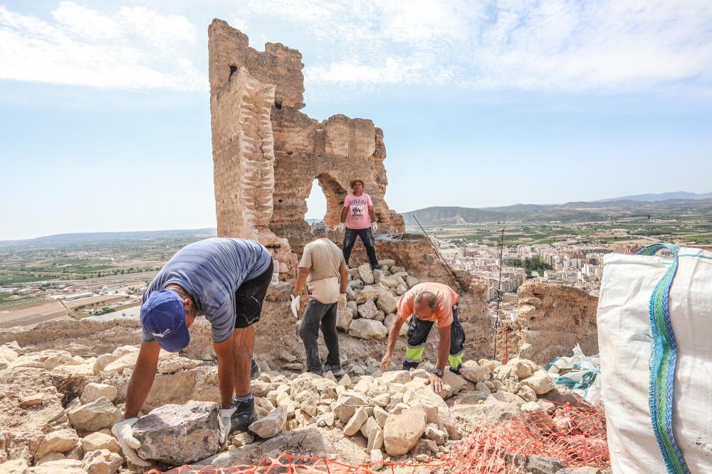 Comienzan las obras de la Torre Taifal de Orihuela