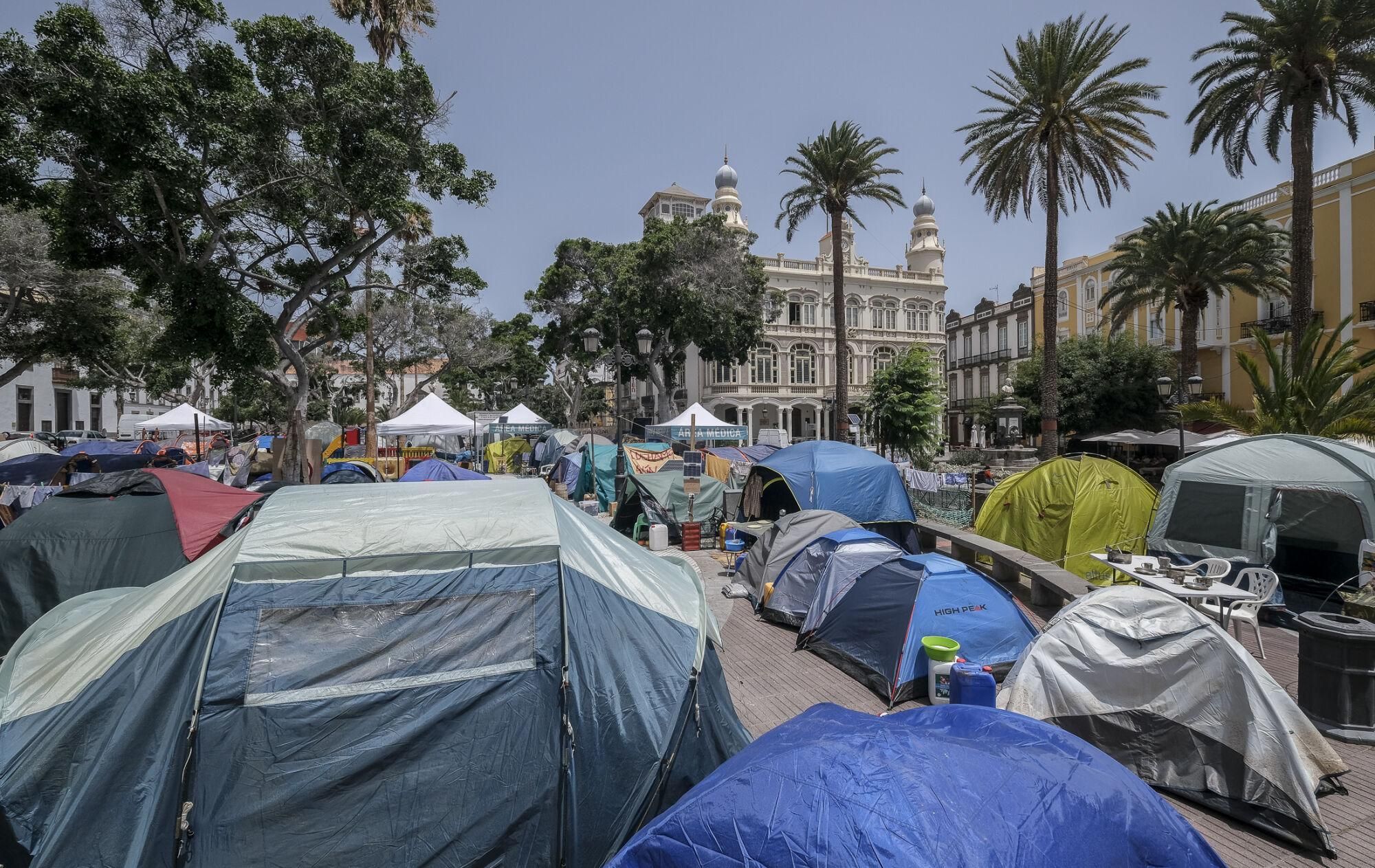 Preparativos del rodaje de la película Apocalipsis Z 2 en Las Palmas de Gran Canaria