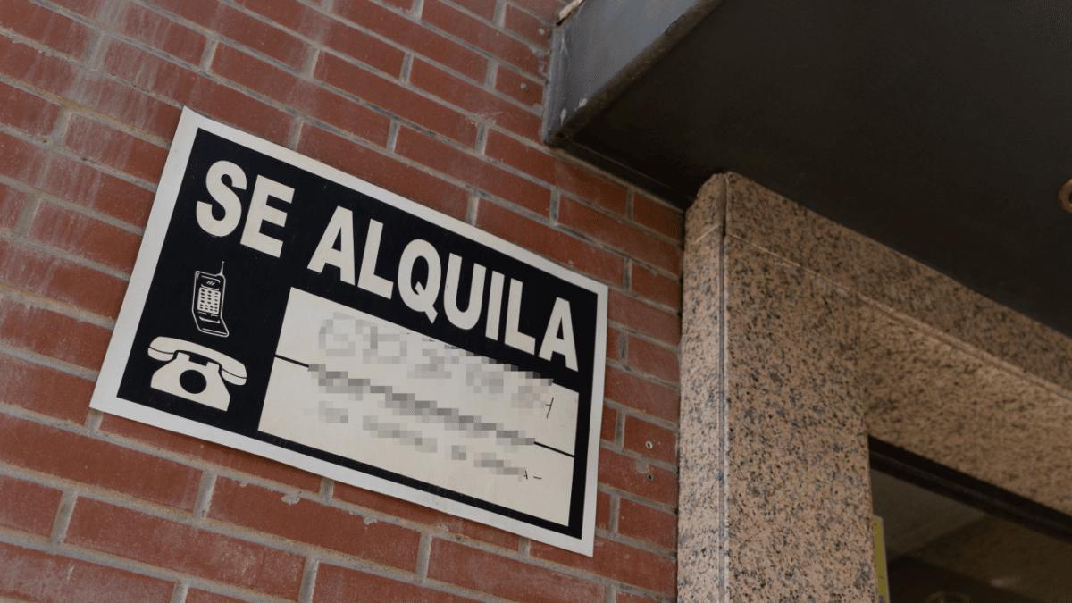 Cartel de Se Alquila
