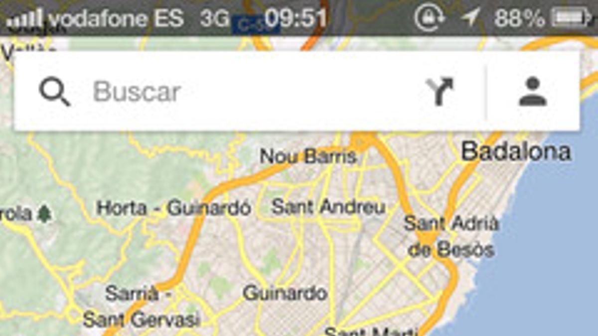 Google Maps para iOS.