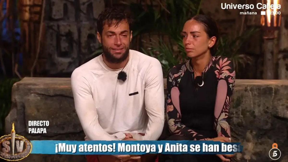 Montoya y Anita en 'Supervivientes'