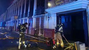 Al menos cuatro fallecidos y cuatro heridos en un incendio en una discoteca en Murcia