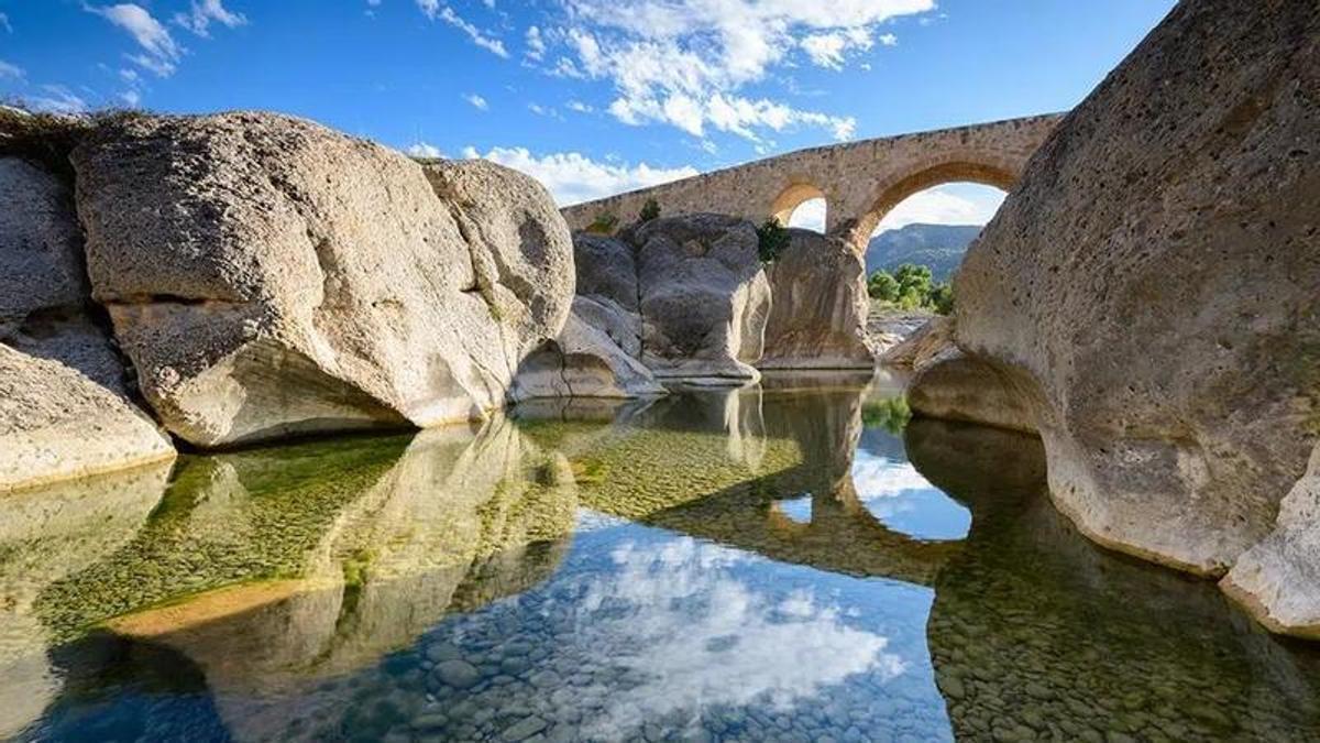 Unas de las pozas más estéticas de Aragón están en Teruel