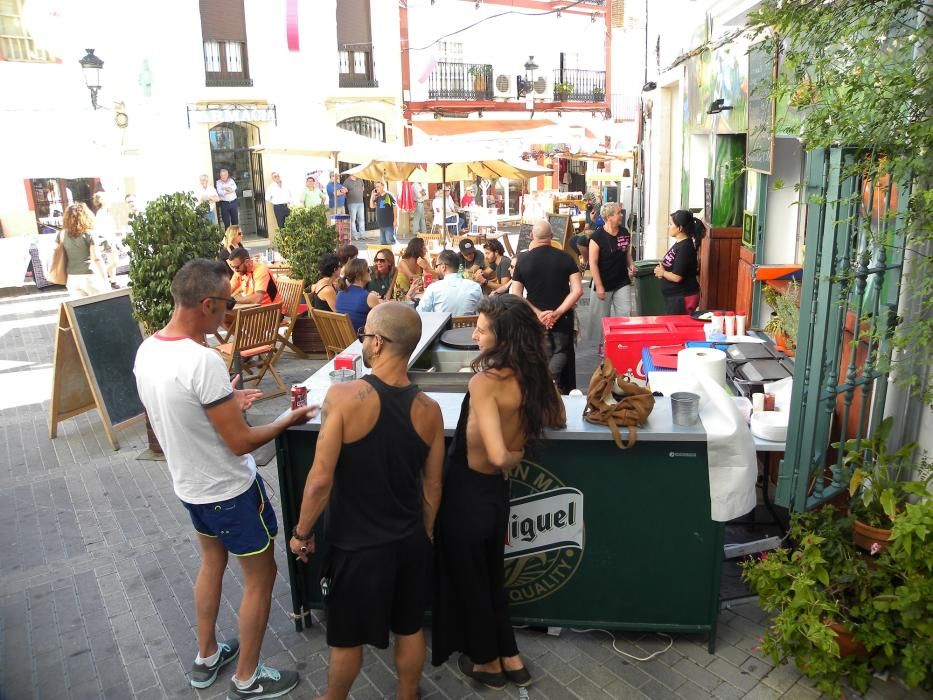 Las calles de Ojén, preparadas para el inicio de los conciertos