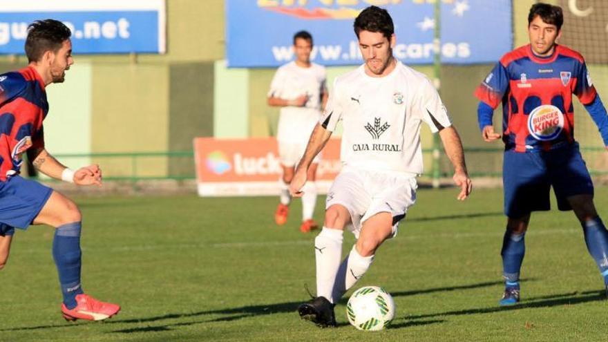 Fradejas, en un partido con el Zamora CF