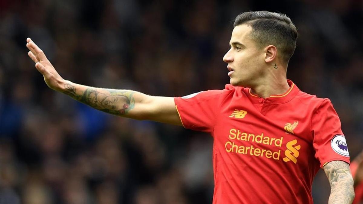 Coutinho ha sido la referencia del Liverpool en los últimos años