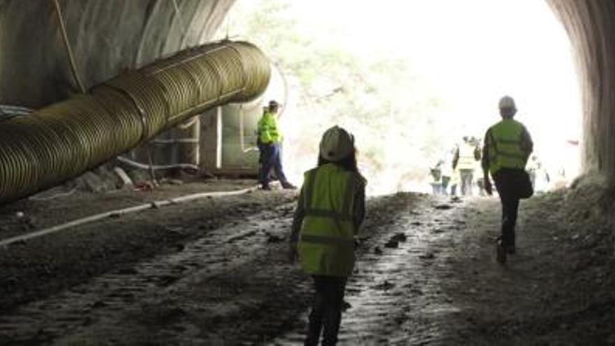 Construcció de la rampa d &#039;Iberpotash.